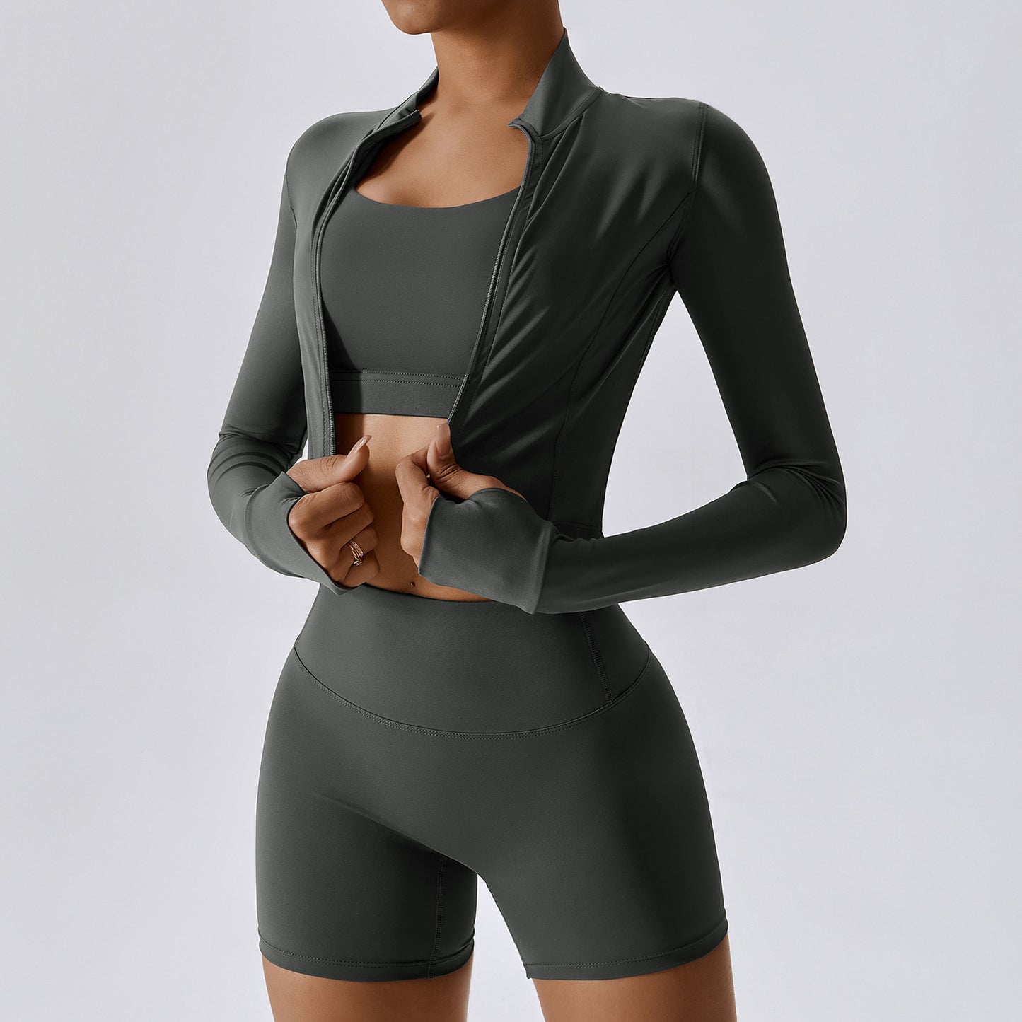 Sport all'aria aperta Skinny Yoga Clothes Suit Nude Feel