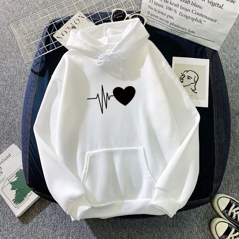 Sudadera con capucha de terciopelo para mujer.