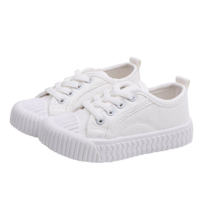 Scarpe in tela color caramella per bambini in stile coreano