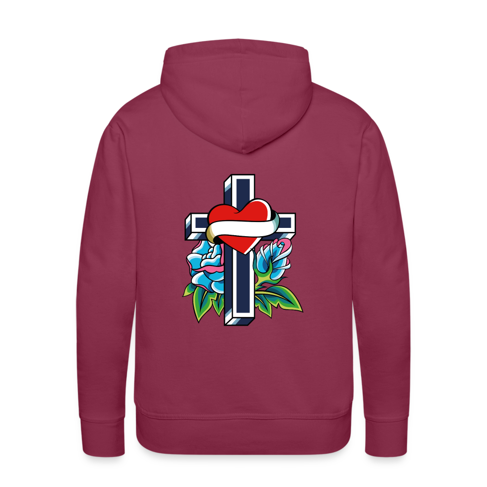 Men’s Premium Hoodie - bordeaux