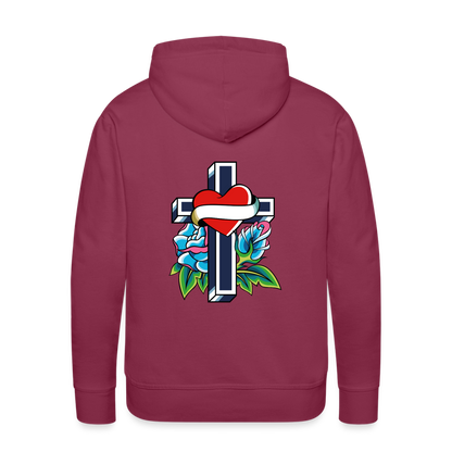 Men’s Premium Hoodie - bordeaux