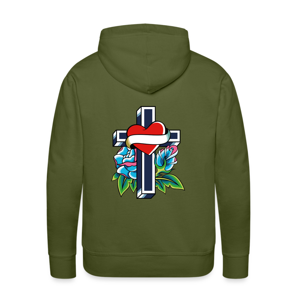 Men’s Premium Hoodie - olive green