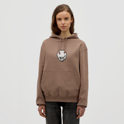 Felpa con cappuccio unisex - mokka