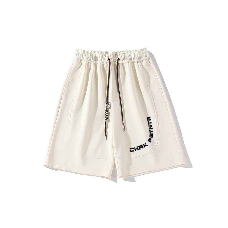 Loose Puff Print Shorts Pantaloni della tuta Uomo