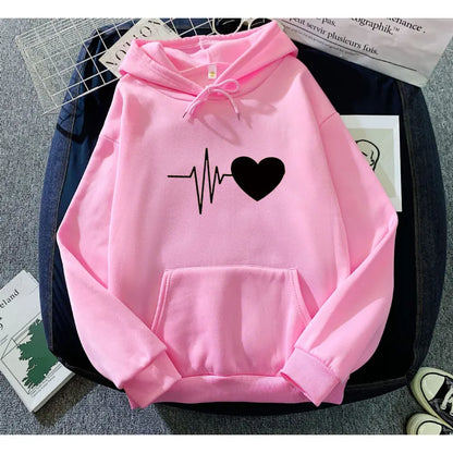 Sudadera con capucha de terciopelo para mujer.