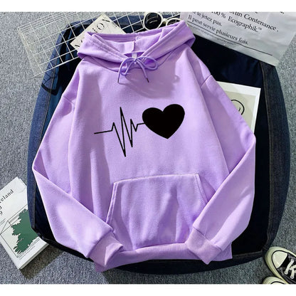 Sudadera con capucha de terciopelo para mujer.