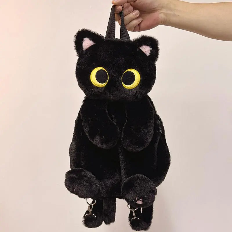 Zaino in peluche per ragazze – Borsa da studente moderna
