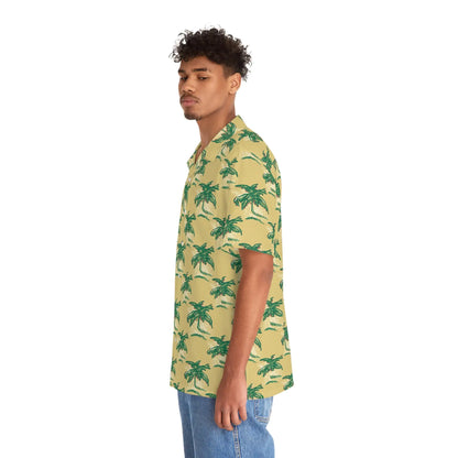 Camisa hawaiana tropical Palm Mirage para hombre