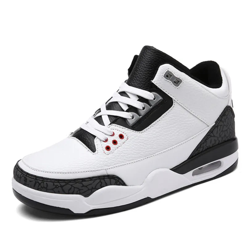 Scarpe di gomma in pelle