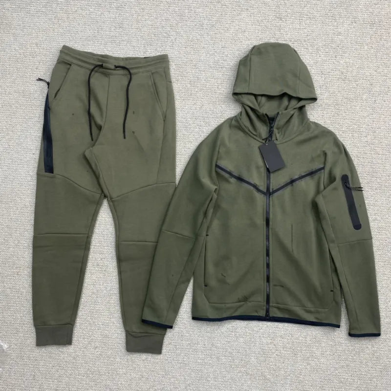 Conjunto de sudadera con capucha para hombre