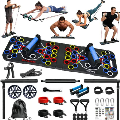 Tabla de Flexiones Multifuncional de 54 Agujeros
