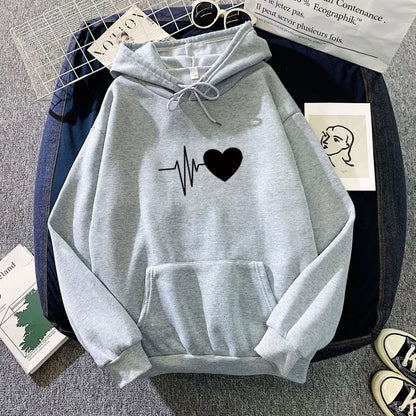 Sudadera con capucha de terciopelo para mujer.