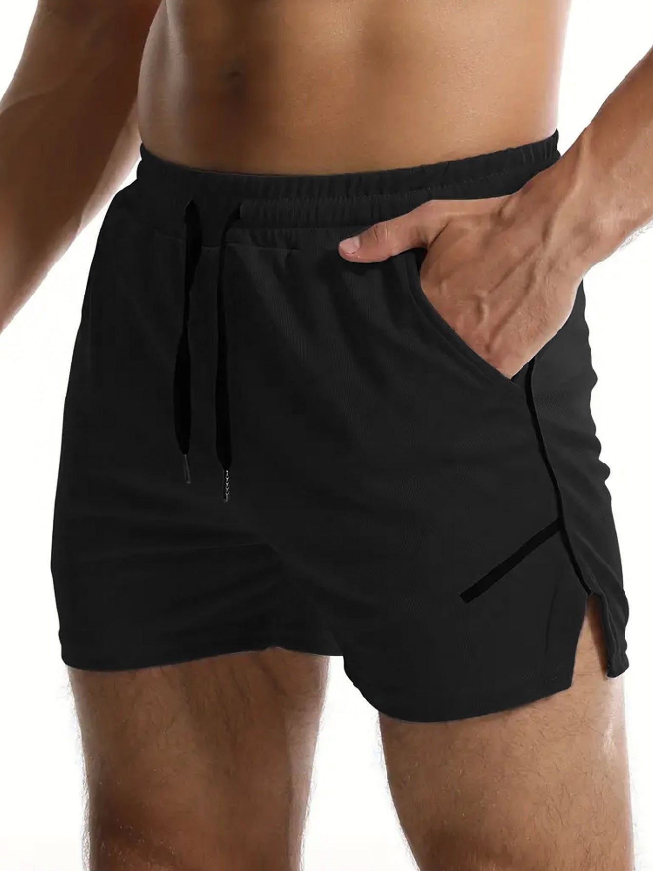 Pantaloni da corsa casual sottili in rete traspirante ad asciugatura rapida