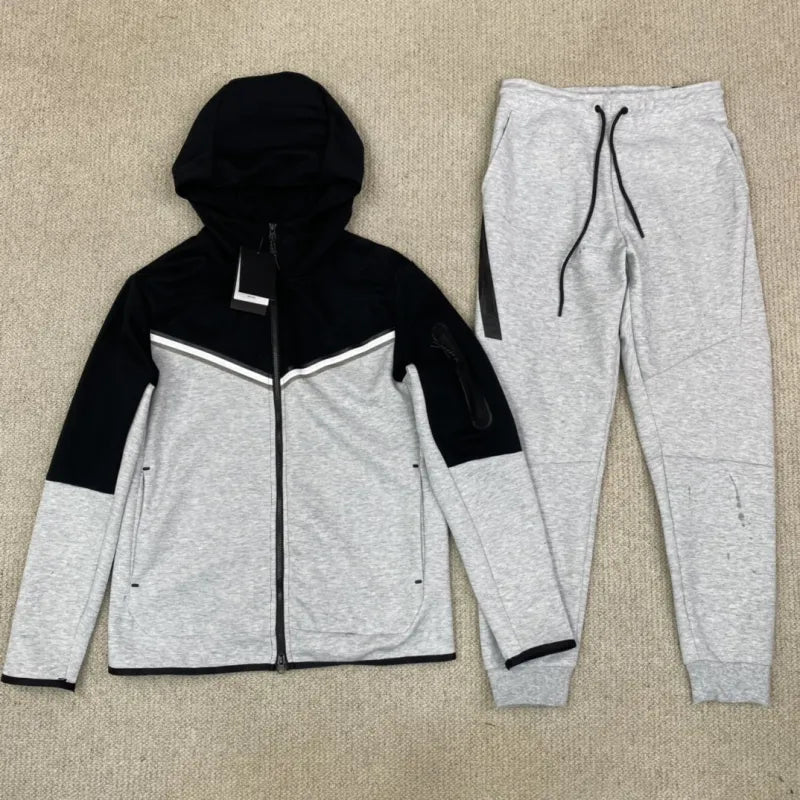 Conjunto de sudadera con capucha para hombre