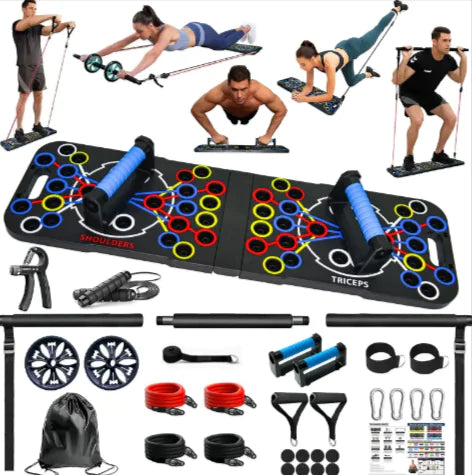 Tabla de Flexiones Multifuncional de 54 Agujeros