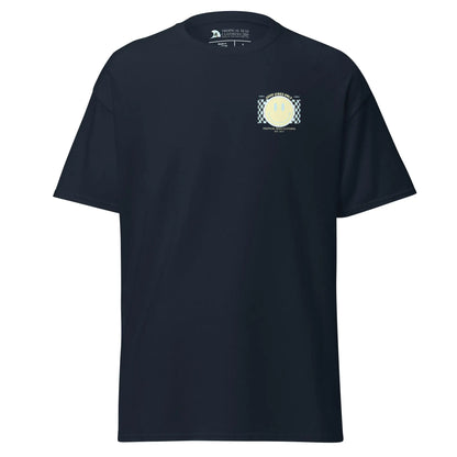 T-shirt classica da uomo con faccina sorridente "Good Vibes"