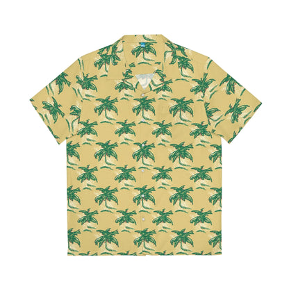 Camisa hawaiana tropical Palm Mirage para hombre