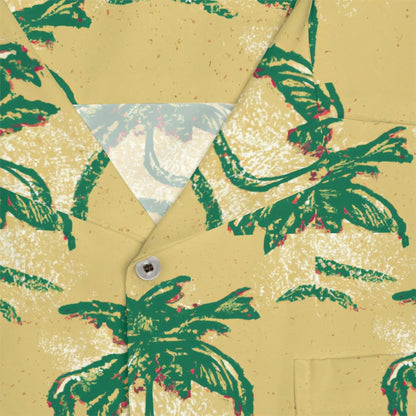 Camisa hawaiana tropical Palm Mirage para hombre