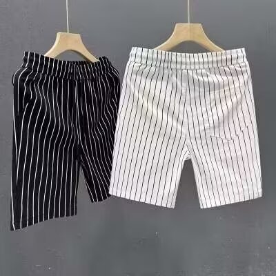 Pantaloncini sportivi casual ricamati ad asciugatura rapida in seta ghiacciata