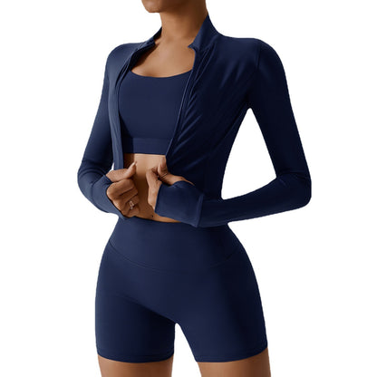Sport all'aria aperta Skinny Yoga Clothes Suit Nude Feel