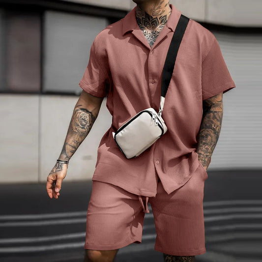 Abito da uomo casual e confortevole Polo a maniche corte