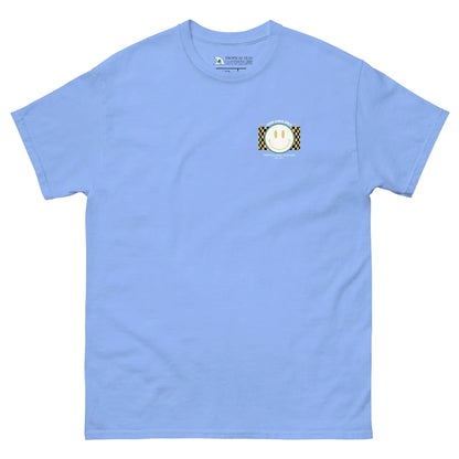 T-shirt classica da uomo con faccina sorridente "Good Vibes"