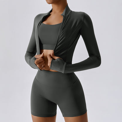 Sport all'aria aperta Skinny Yoga Clothes Suit Nude Feel
