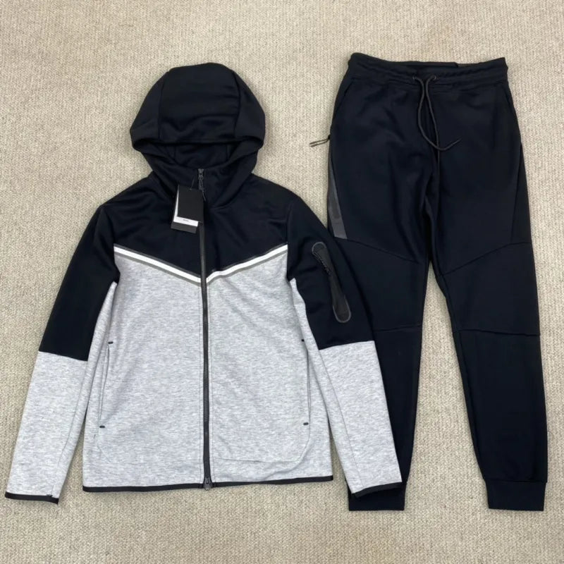 Conjunto de sudadera con capucha para hombre