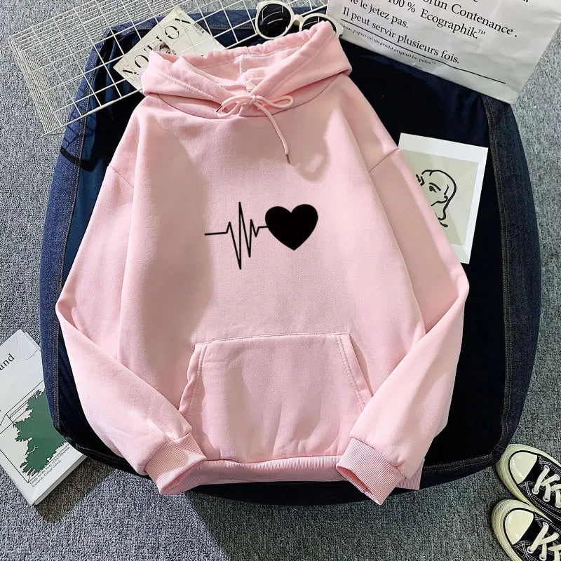 Sudadera con capucha de terciopelo para mujer.