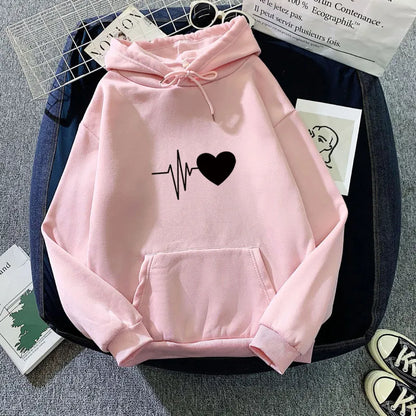 Sudadera con capucha de terciopelo para mujer.