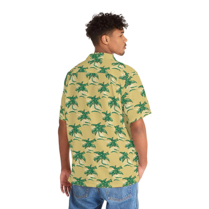 Camisa hawaiana tropical Palm Mirage para hombre