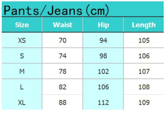 Jeans a gamba larga