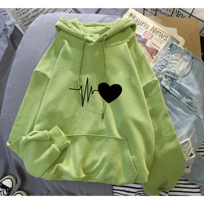Sudadera con capucha de terciopelo para mujer.