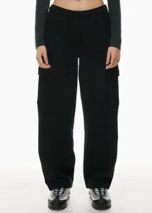 Pantaloni alla caviglia a vita alta e gamba larga